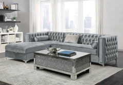 Bellaire Grey Sectional - furniture place usa