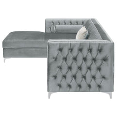 Bellaire Grey Sectional - furniture place usa