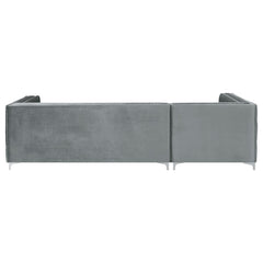 Bellaire Grey Sectional - furniture place usa