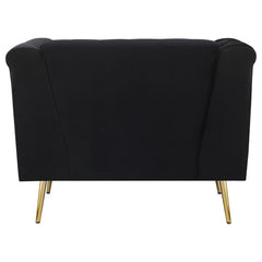 Holly Black Chair - furniture place usa