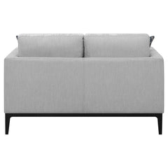 Apperson Grey Loveseat - furniture place usa