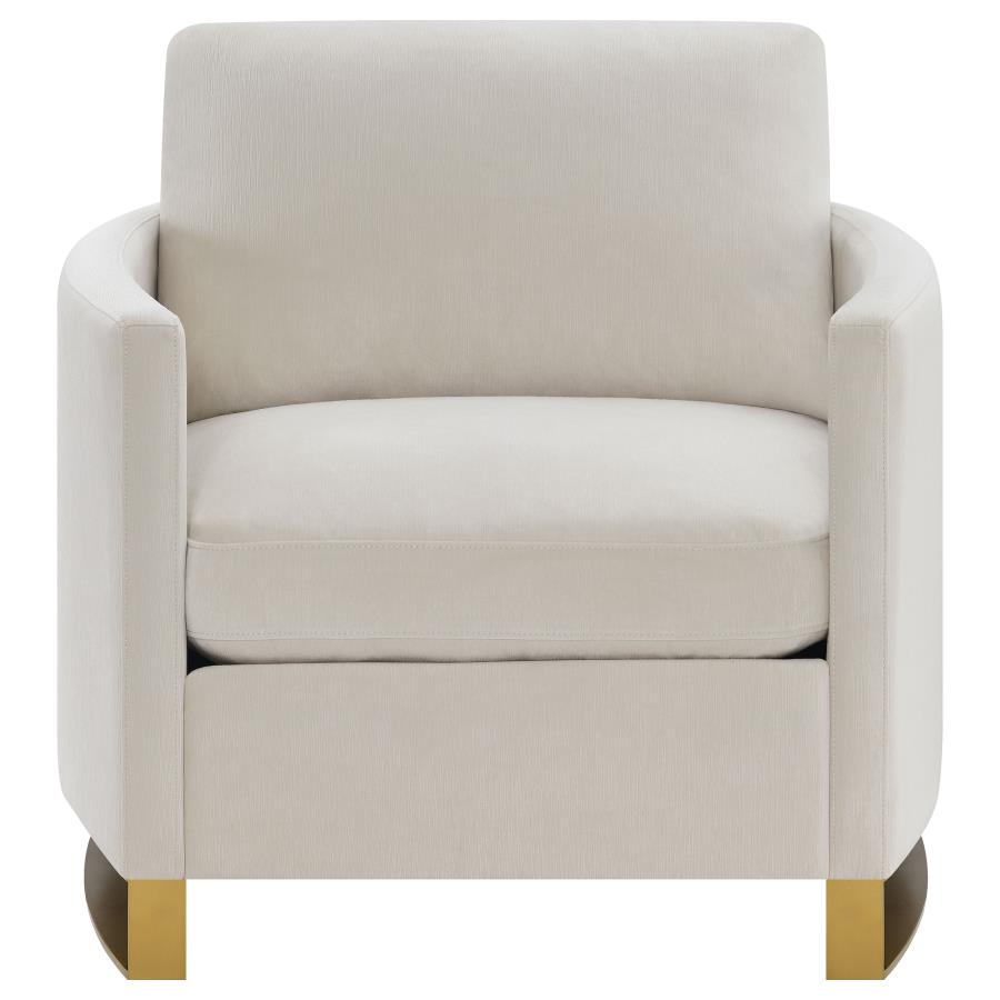 Corliss Beige Chair - furniture place usa