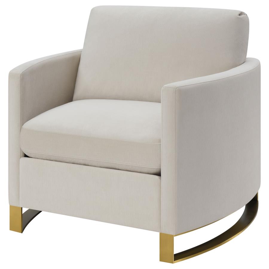 Corliss Beige Chair - furniture place usa