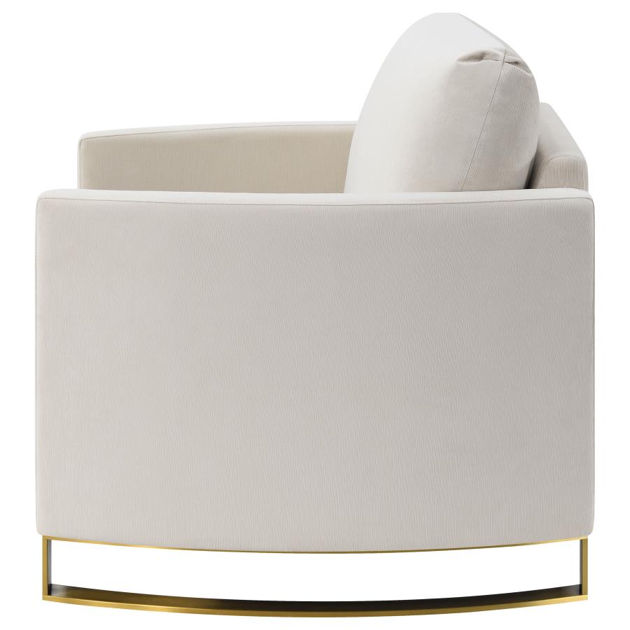 Corliss Beige Chair - furniture place usa