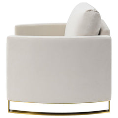 Corliss Beige Chair - furniture place usa