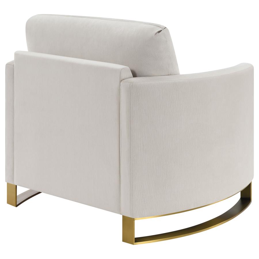 Corliss Beige Chair - furniture place usa