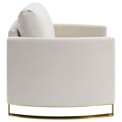 Corliss Beige Chair - furniture place usa