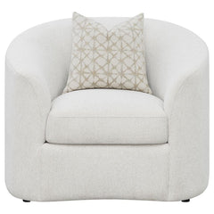 Rainn White 3 Pc Sofa Set - furniture place usa