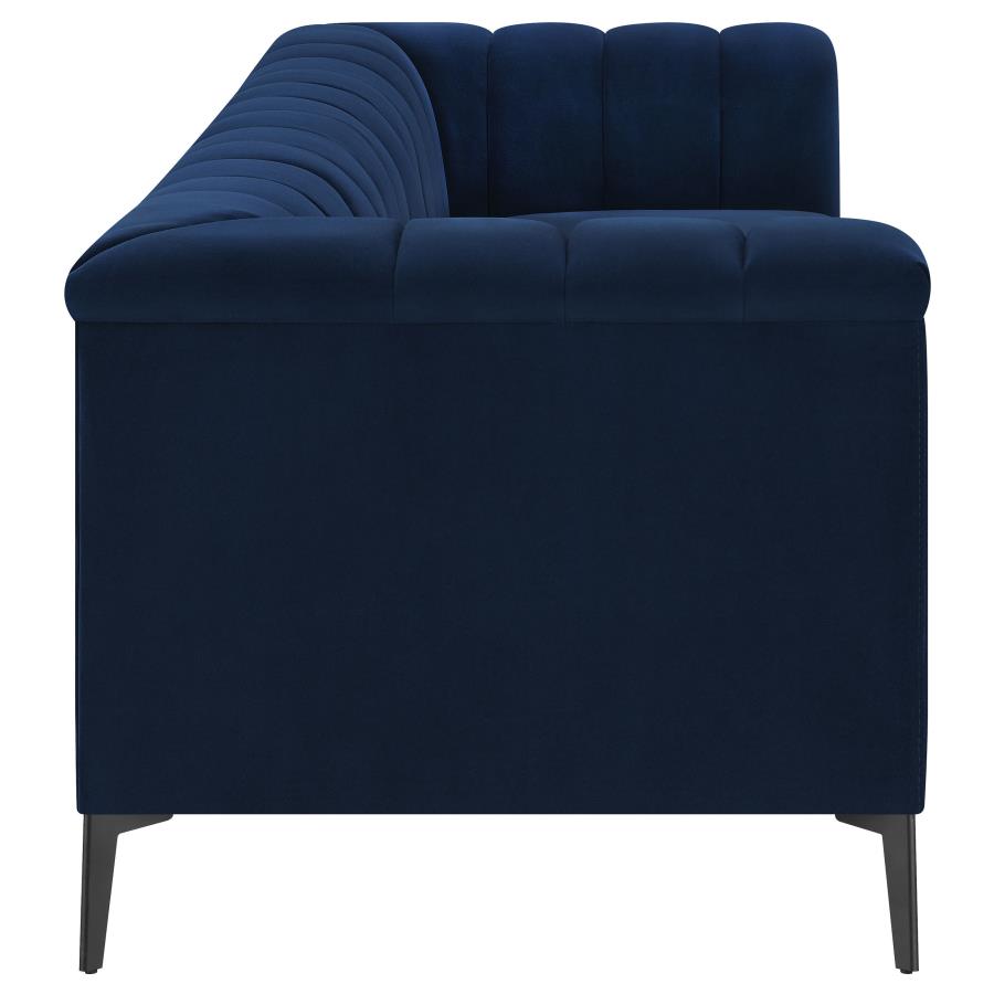 Chalet Blue 2 Pc Sofa Set - furniture place usa