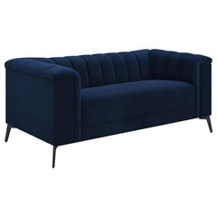 Chalet Blue 2 Pc Sofa Set - furniture place usa