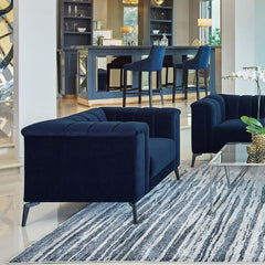 Chalet Blue Chair - furniture place usa