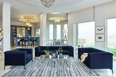 Chalet Blue Chair - furniture place usa