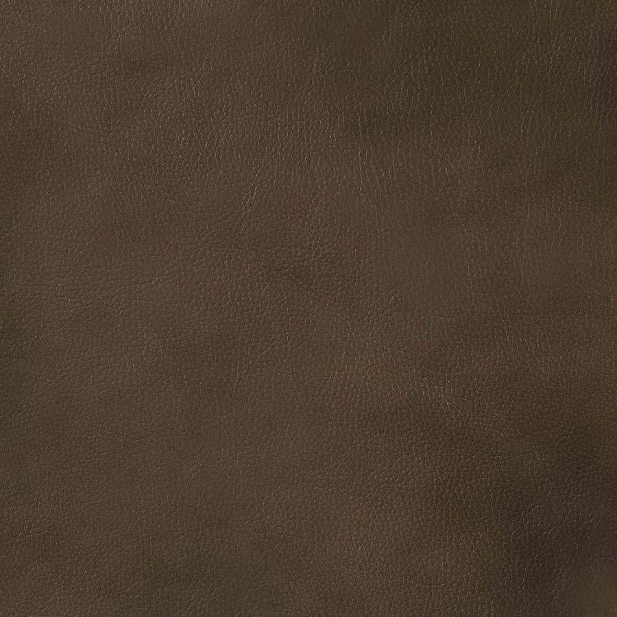 Leaton Brown Loveseat - furniture place usa
