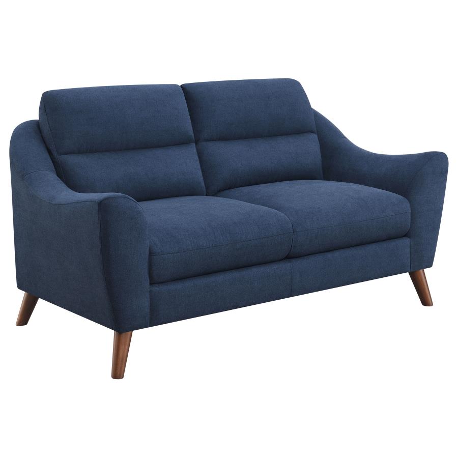 Gano Blue 2 Pc Sofa Set - furniture place usa