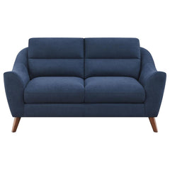 Gano Blue 2 Pc Sofa Set - furniture place usa