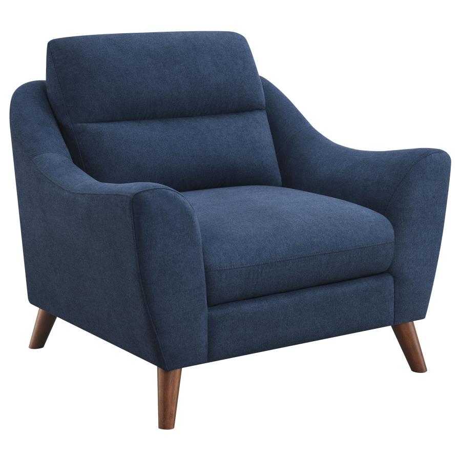 Gano Blue 3 Pc Sofa Set - furniture place usa