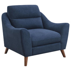 Gano Blue 3 Pc Sofa Set - furniture place usa