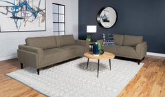 Rilynn Brown 2 Pc Sofa Set - furniture place usa