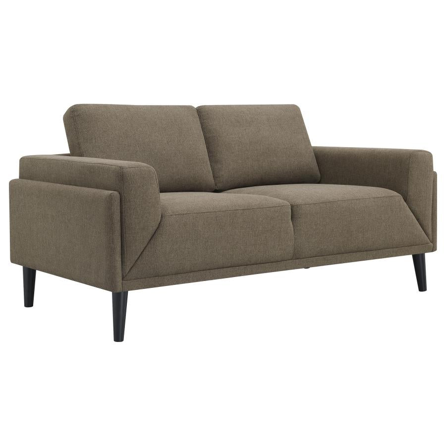 Rilynn Brown 2 Pc Sofa Set - furniture place usa