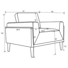Rilynn Grey Chair - furniture place usa