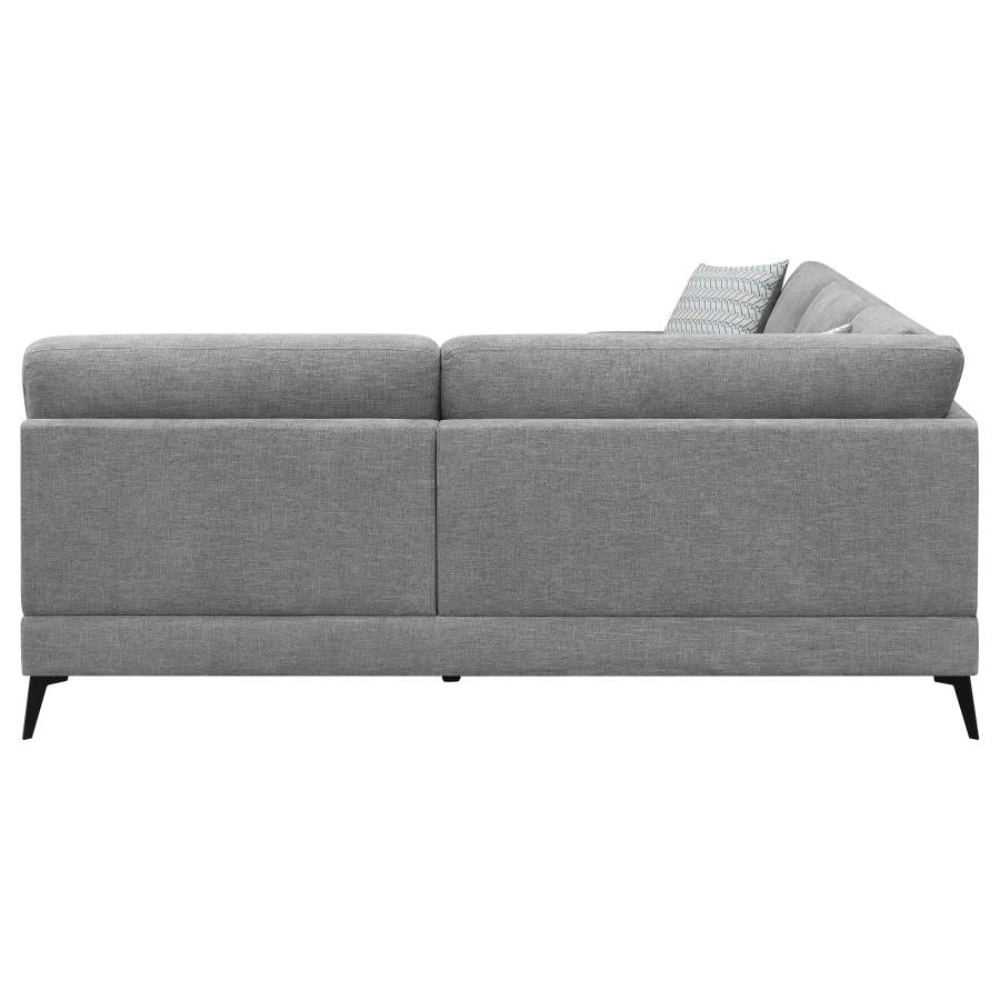 Clint Grey Sectional - furniture place usa