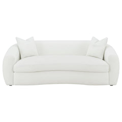Isabella White 2 Pc Sofa Set - furniture place usa