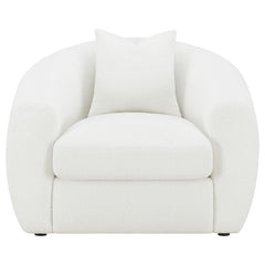 Isabella White 3 Pc Sofa Set - furniture place usa