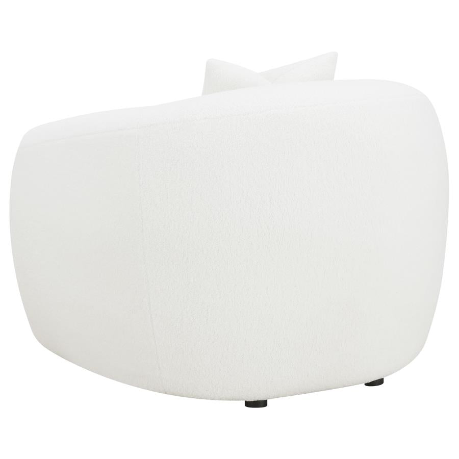 Isabella White 3 Pc Sofa Set - furniture place usa