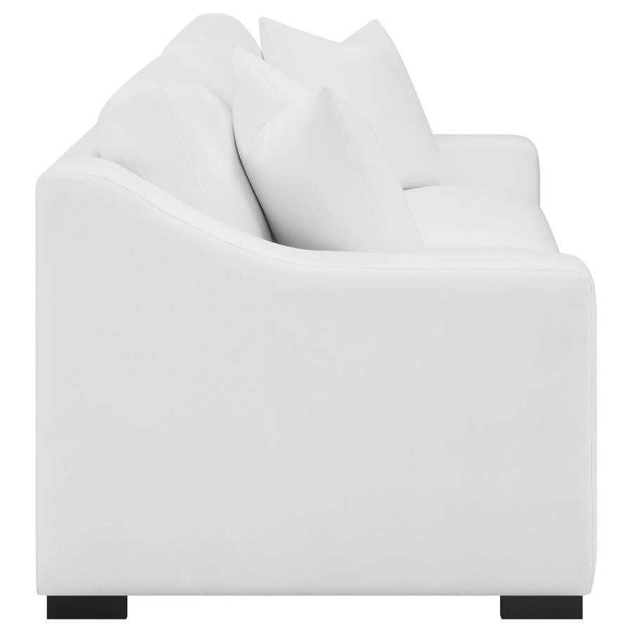 Ashlyn White 2 Pc Sofa Set - furniture place usa