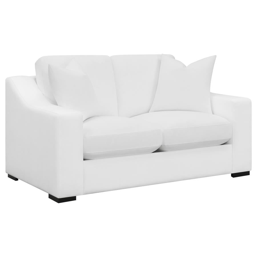 Ashlyn White 2 Pc Sofa Set - furniture place usa