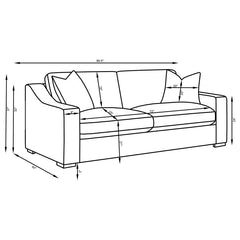 Ashlyn White 2 Pc Sofa Set - furniture place usa