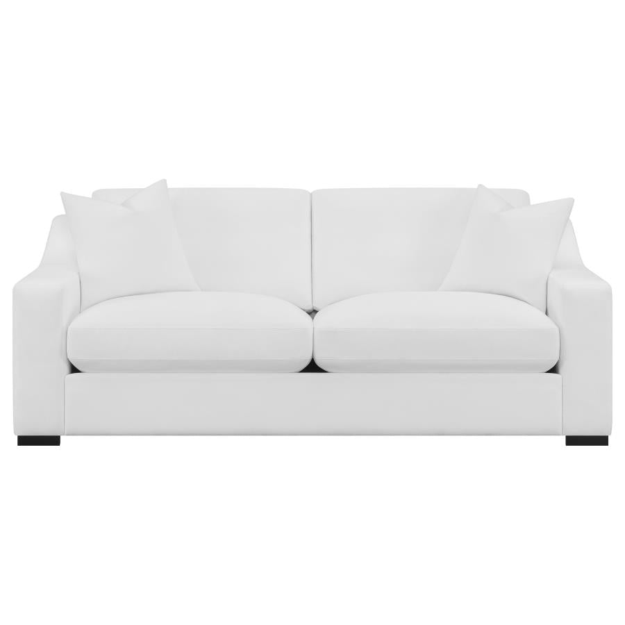 Ashlyn White 3 Pc Sofa Set - furniture place usa
