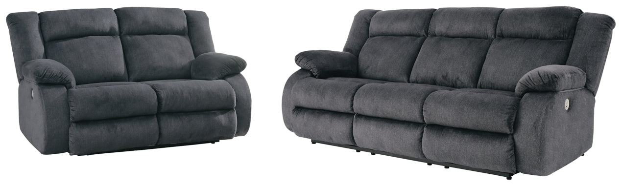 Burkner Sofa and Loveseat - furniture place usa