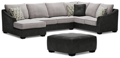 Bilgray 3-Piece Sectional with Ottoman - PKG008950 - furniture place usa