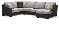 Bilgray 3-Piece Sectional with Ottoman - PKG008951 - furniture place usa
