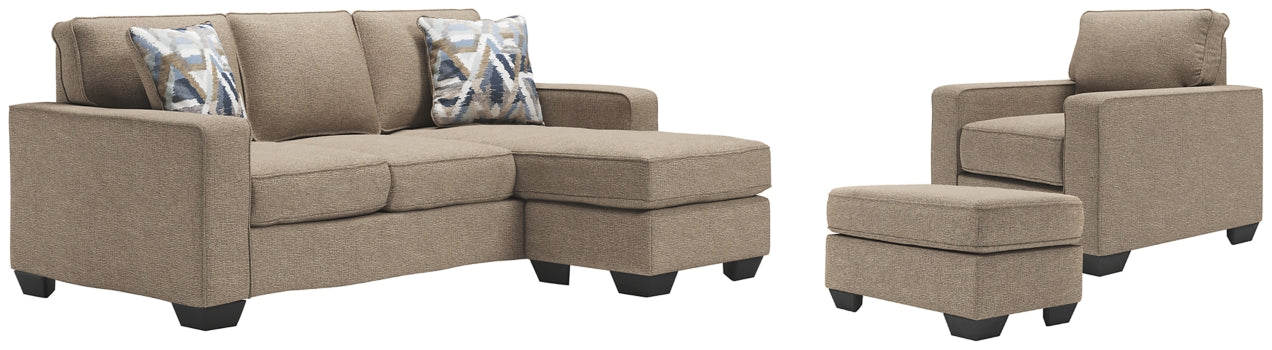 Greaves Sofa Chaise, Chair, and Ottoman - furniture place usa