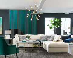 Serene Beige Corner - furniture place usa