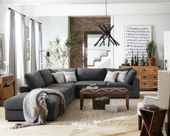 Serene Grey Corner - furniture place usa