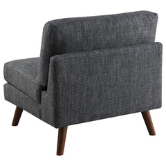 Churchill Grey 5 Pc Sectional - furniture place usa