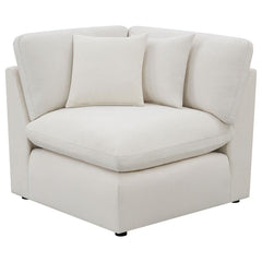 Hobson Ivory Corner - furniture place usa