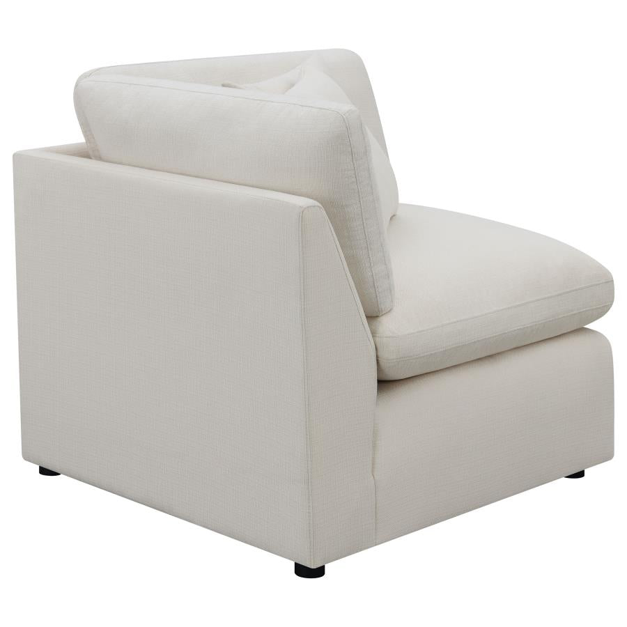 Hobson Ivory Corner - furniture place usa