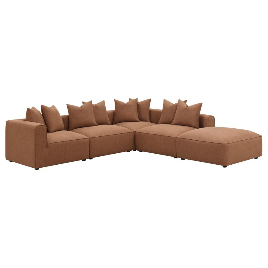 Jennifer Brown Corner - furniture place usa