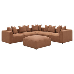Jennifer Brown Corner - furniture place usa