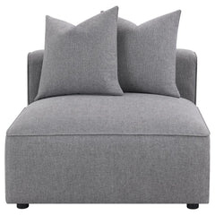 Jennifer Grey Armless Chair - furniture place usa