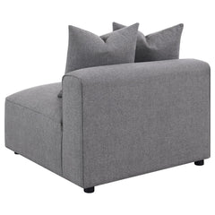 Jennifer Grey Armless Chair - furniture place usa