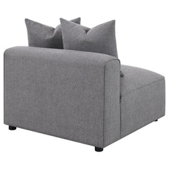 Jennifer Grey Armless Chair - furniture place usa