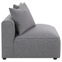 Jennifer Grey Armless Chair - furniture place usa