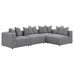 Jennifer Grey Armless Chair - furniture place usa