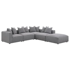 Jennifer Grey Armless Chair - furniture place usa