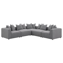 Jennifer Grey Armless Chair - furniture place usa